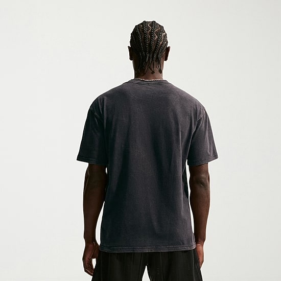 Nike Mens Crew Neck Short Sleeve Regular Fit Graphic T-Shirt