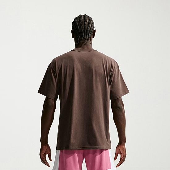 Nike Mens Crew Neck Short Sleeve Regular Fit Graphic T-Shirt