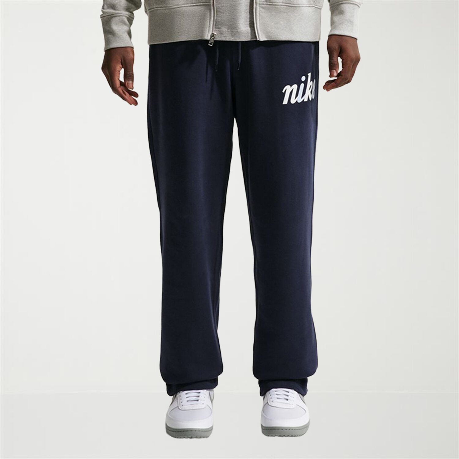Nike Mens Straight Mid Rise Regular Fit Workout Pant