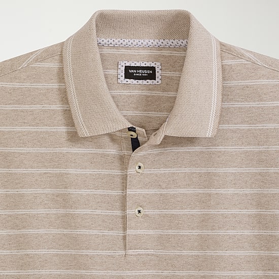 Van Heusen Originals Mens Regular Fit Short Sleeve Polo Shirt