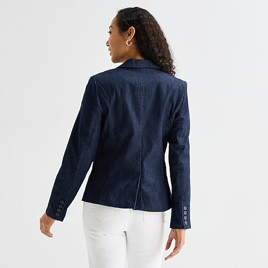 Liz Claiborne Womens Regular Fit Blazer