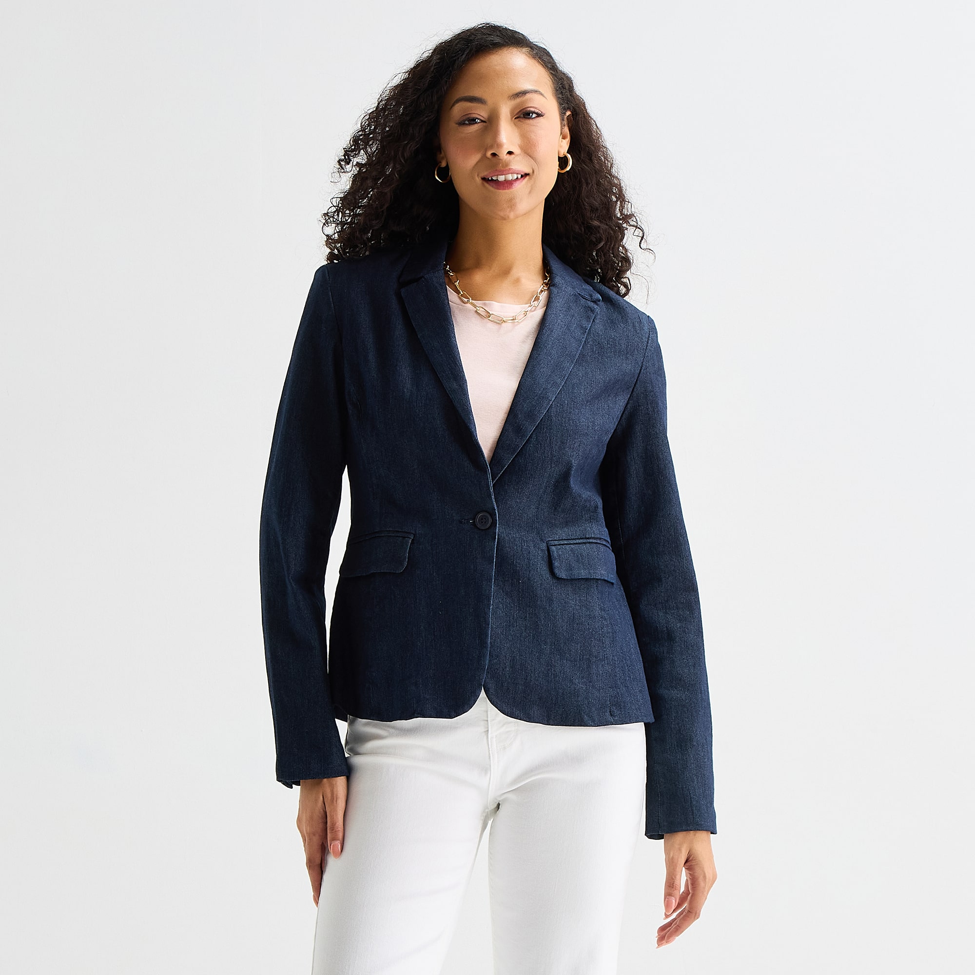 Liz Claiborne Womens Regular Fit Blazer