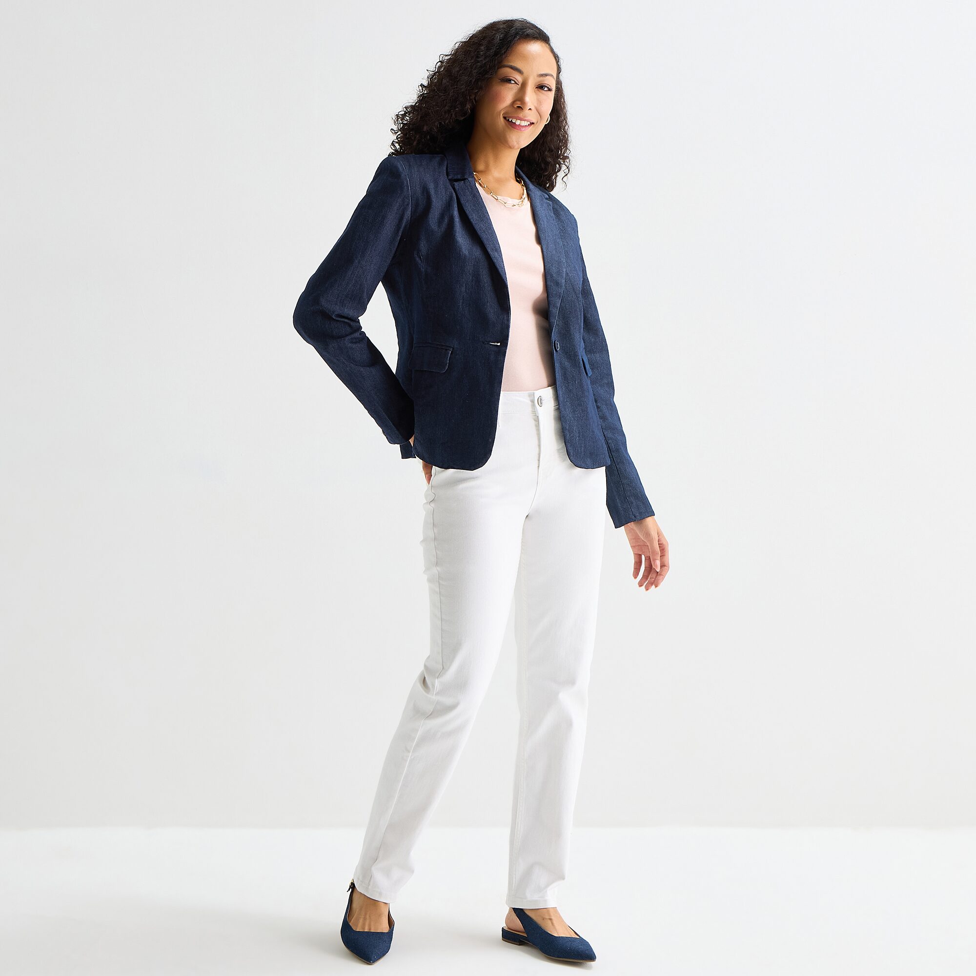 Liz Claiborne Womens Regular Fit Blazer