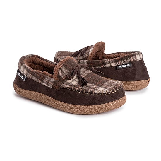 Muk Luks Mens Moccasin Slippers