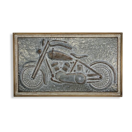 Cheungs Motorcycle Metal Wall Art