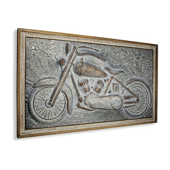 Cheungs Motorcycle Metal Wall Art