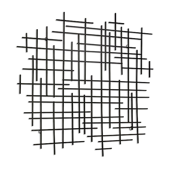 Iquara Small Abstract Metal Wall Art