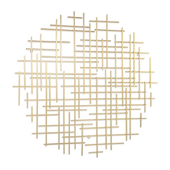Iquara Large Round Metal Wall Art