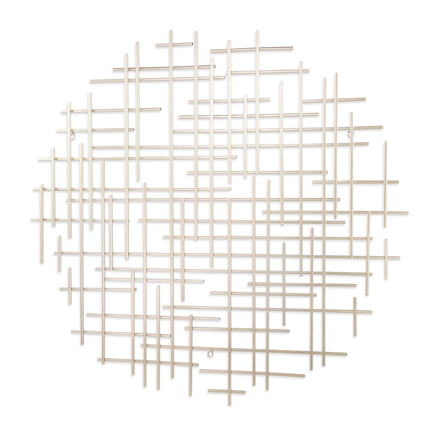 Iquara Large Round Metal Wall Art