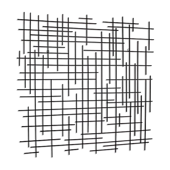 Iquara Large Square Metal Wall Art
