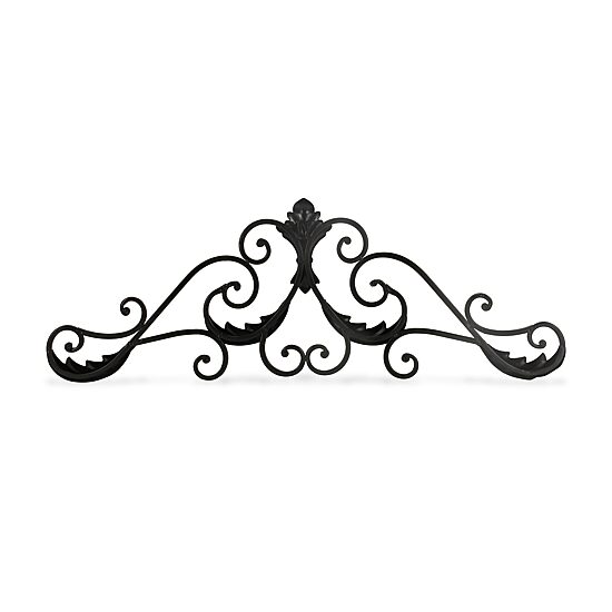 Cheungs 32" Horizontal  Décor With Overlapping Wave Accents Metal Wall Art
