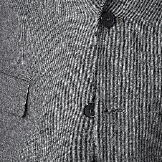 Collection By Michael Strahan Sharkskin Mens Modern Fit Suit Jacket