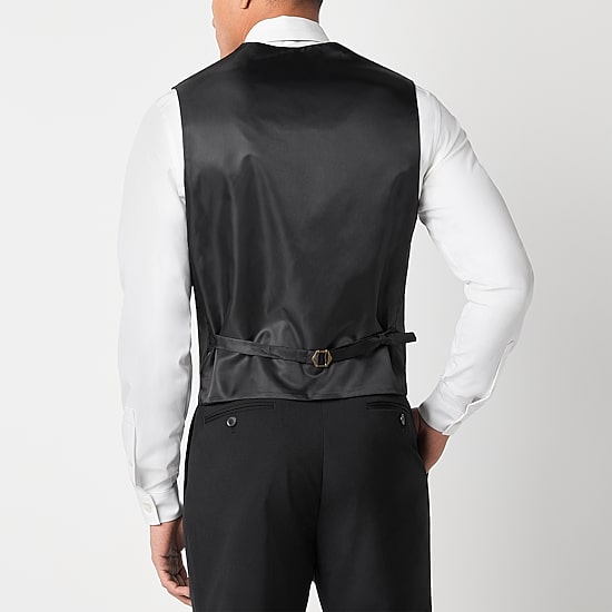 Collection By Michael Strahan Mens Stretch Fabric Modern Fit Suit Vest