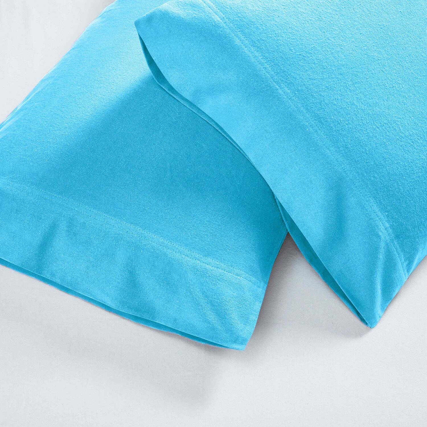 SUPERIOR® Solid Cotton Flannel Heavyweight Warm Pillowcase