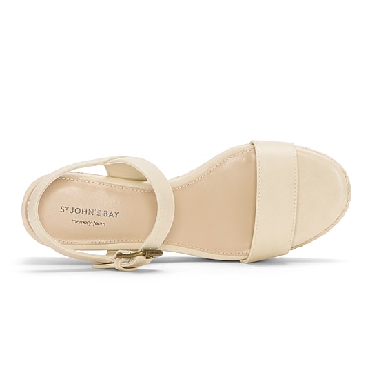 St. John's Bay Womens Harold Wedge Sandals