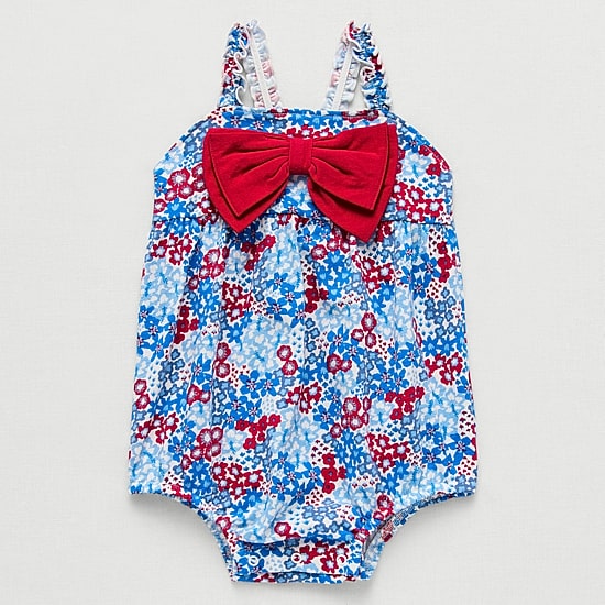 Okie Dokie Baby Girls Sleeveless Romper