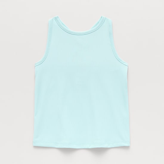 Okie Dokie Toddler & Little Girls Crew Neck Sleeveless Tank Top