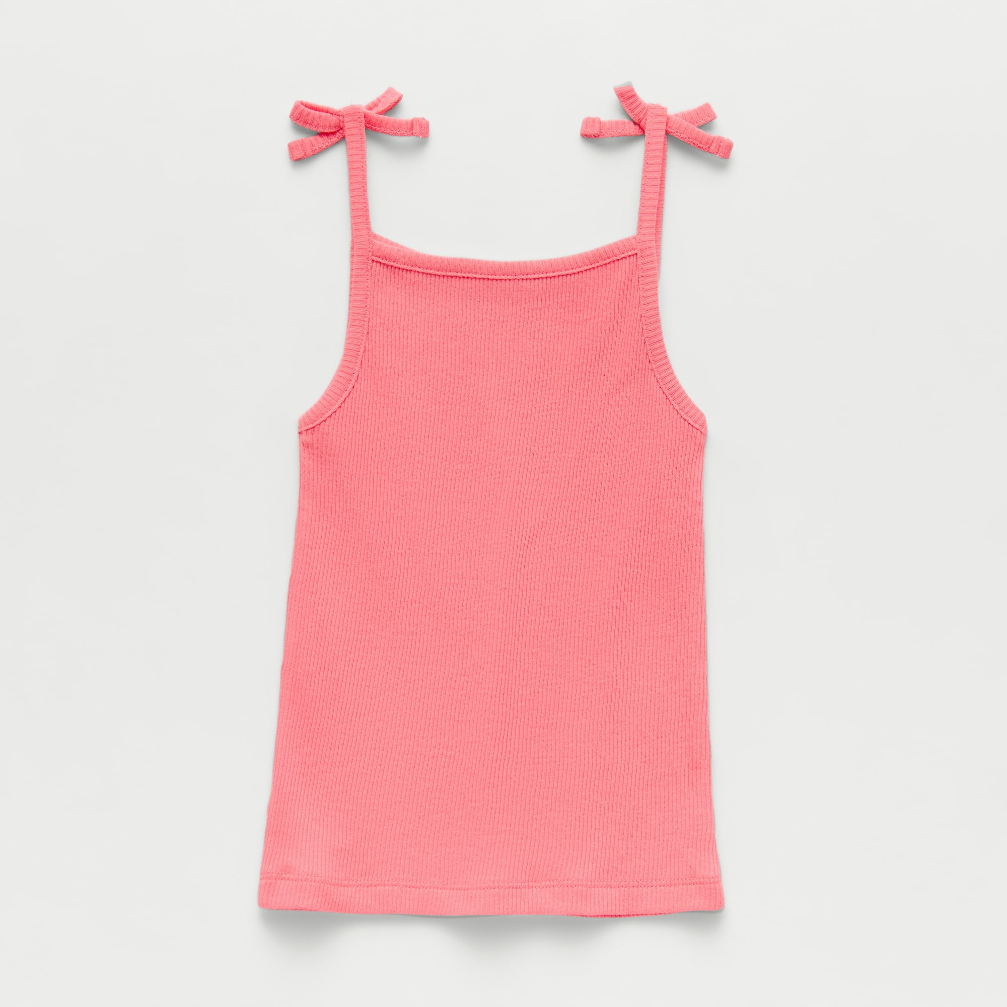 Okie Dokie Toddler & Little Girls Straight Neck Sleeveless Tank Top