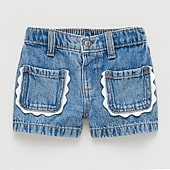 Okie Dokie Toddler & Little Girls Denim Short
