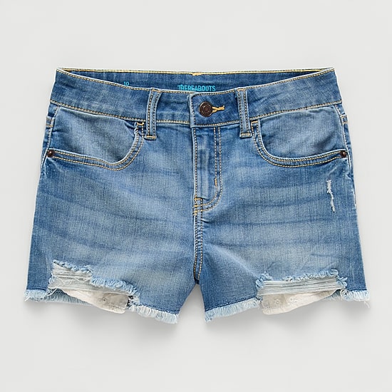 Thereabouts Little & Big Kid Girls Denim Short
