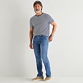 St. John's Bay Mens Regular Fit Straight Leg Jean