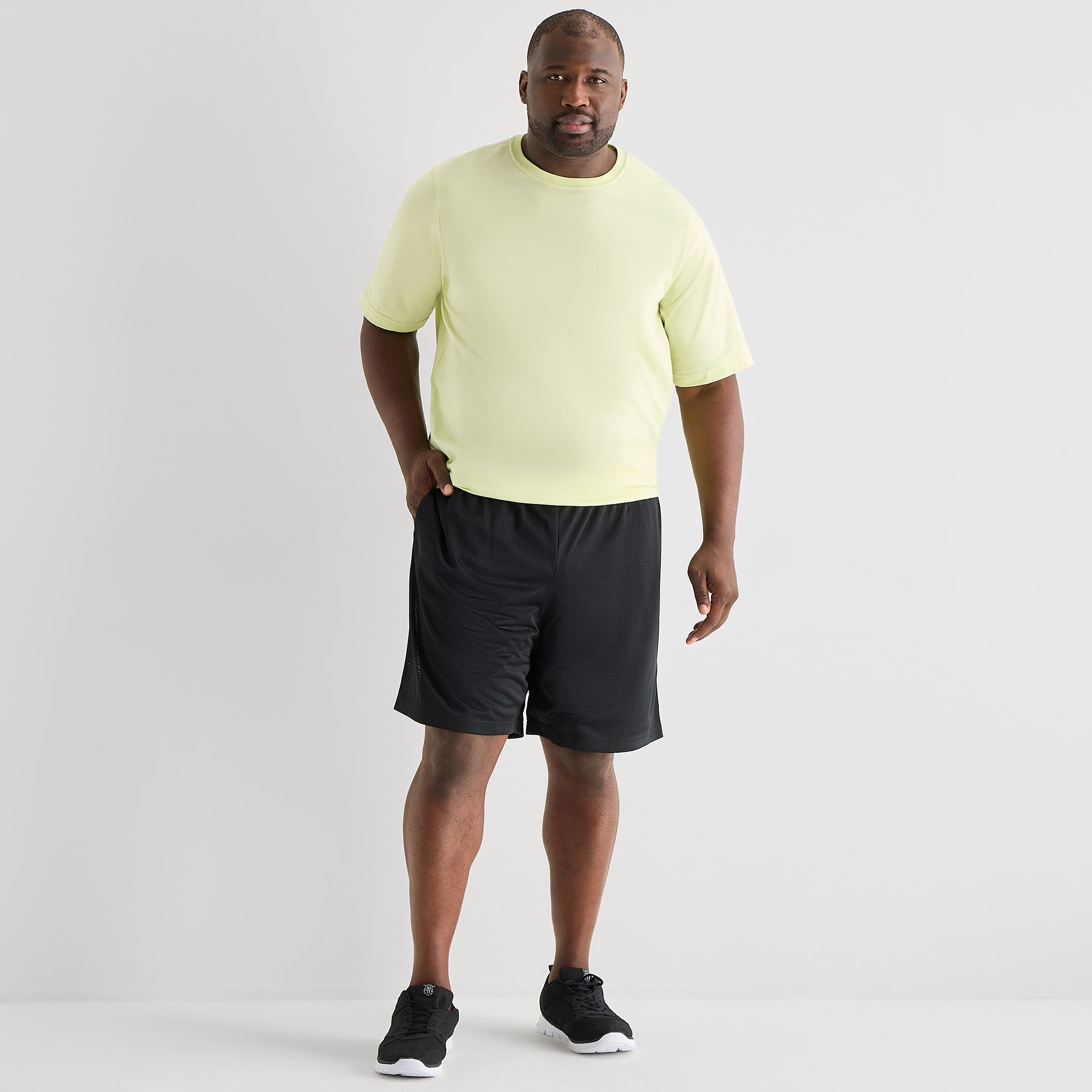 Xersion Mens Big and Tall Mid Rise 9" Basketball Short