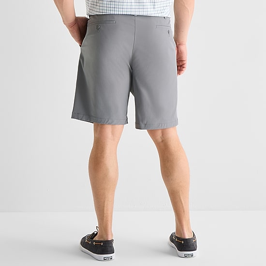 St. John's Bay Extender Waistband Performance 10" & 11" Mens Mid Rise Big and Tall Golf Short