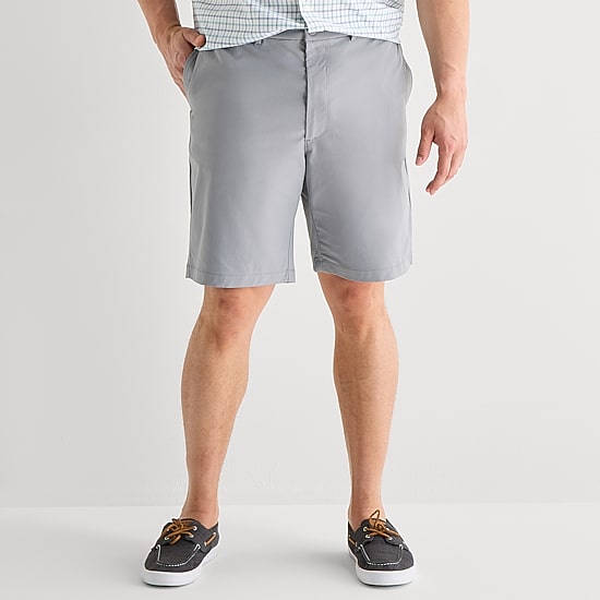 St. John's Bay Extender Waistband Performance 10" & 11" Mens Mid Rise Big and Tall Golf Short