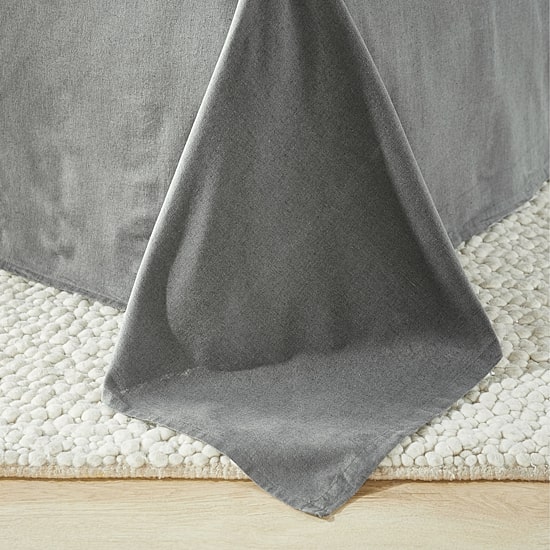 SUPERIOR® Orion Linen Garment Washed Soft Deep Pocket Sheet Set