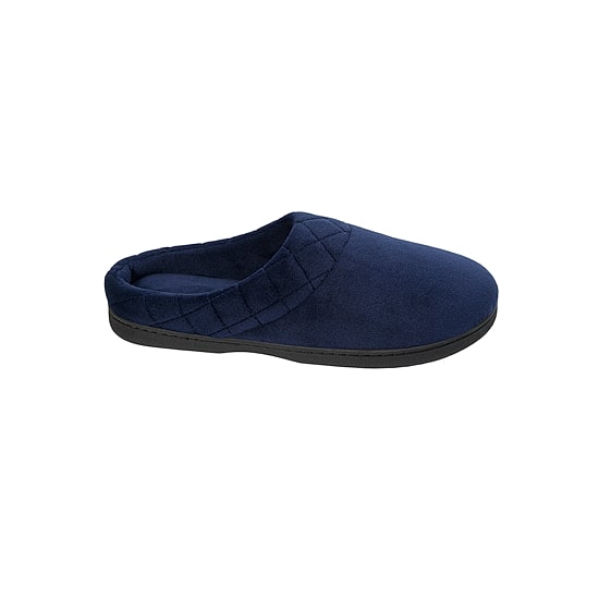 Dearfoams Darcy Velour Scuff Womens Memory Foam Clog Slippers