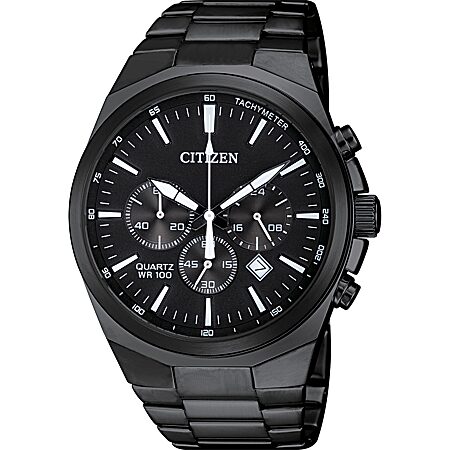 Mens Black Bracelet Watch Mac7121jc - JCPenney