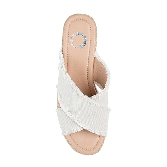 Journee Collection Womens Shanni Wedge Sandals