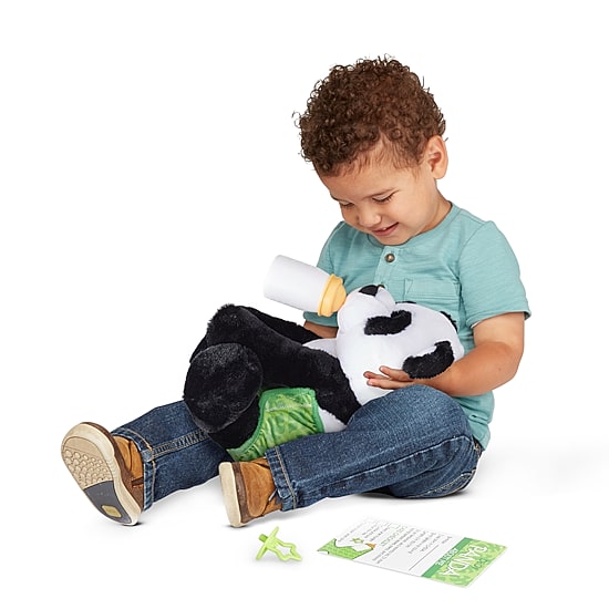 Melissa & Doug Baby Panda 4-pc. Stuffed Animal
