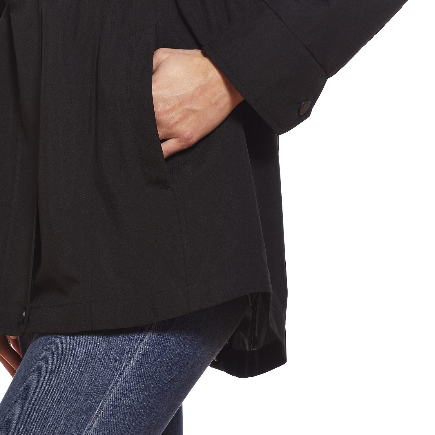 Gallery Womens Packable Midweight Car Coat