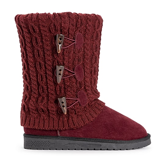 Muk Luks Womens Cheryl Flat Heel Dress Boots