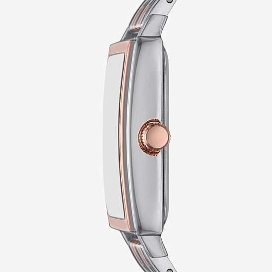 Geneva Ladies Womens Two Tone Bracelet Watch Fmdjm274