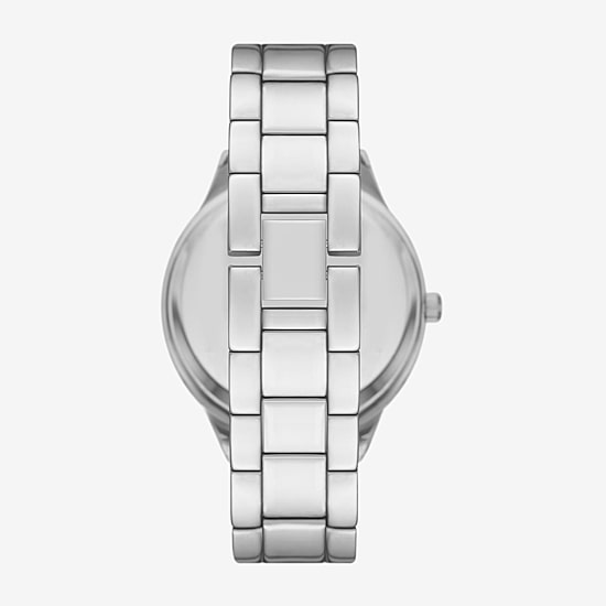 Geneva Ladies Womens Crystal Accent Silver Tone Bracelet Watch Fmdjm279