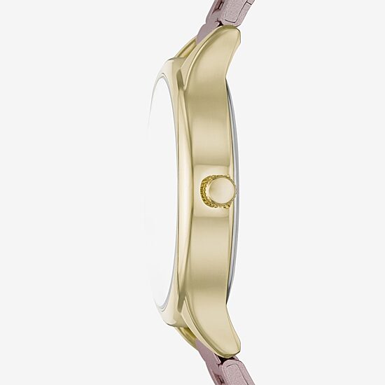 Geneva Ladies Womens Crystal Accent Pink Bracelet Watch Fmdjm280