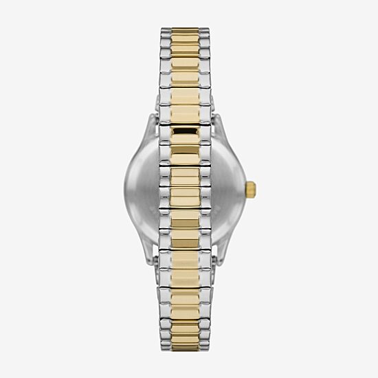 Womens Two Tone Stainless Steel Expansion Watch Fmdjo276