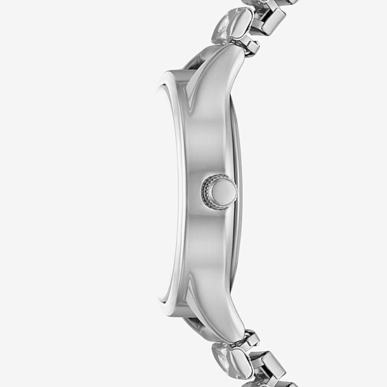 Womens Silver Tone Stainless Steel Expansion Watch Fmdjo277