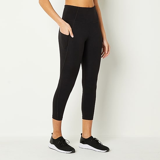 Xersion EverUltra Womens High Rise Quick Dry Cropped Legging