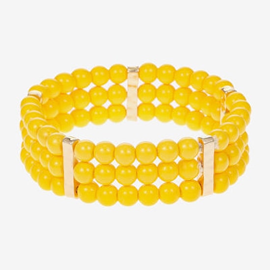 Liz Claiborne Womens Round Stretch Bracelet