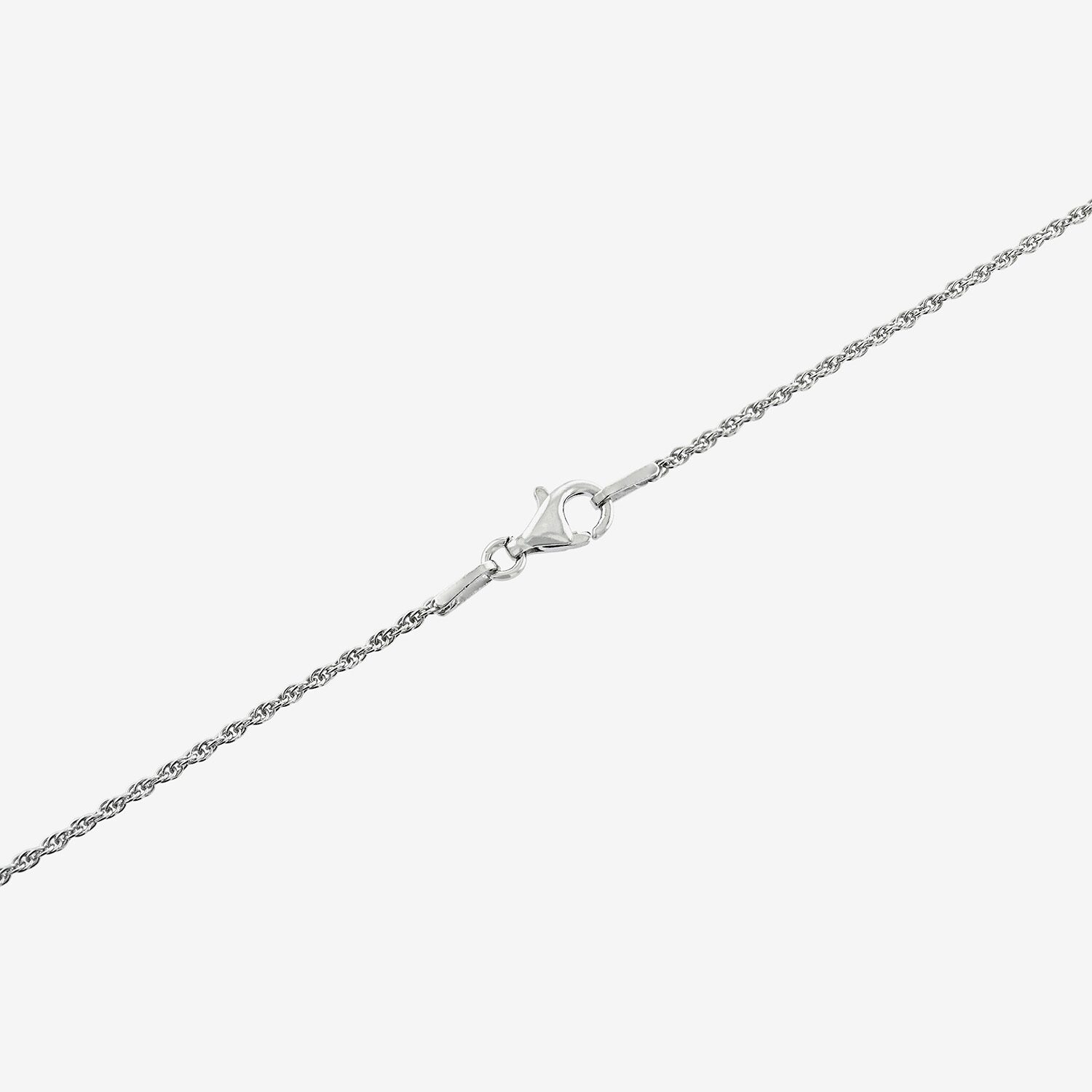 Womens Enhanced Blue Turquoise Sterling Silver Round 18 Inch Pendant Necklace