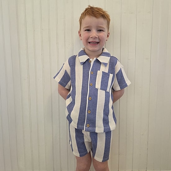 Grayson Little Toddler Boys 2-pc. Short Set
