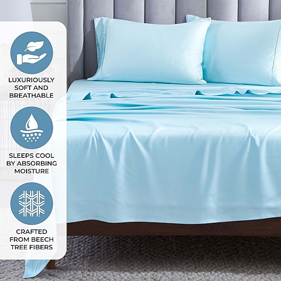 SUPERIOR® Beechwood Modal Premium Cooling 400tc Pillowcase