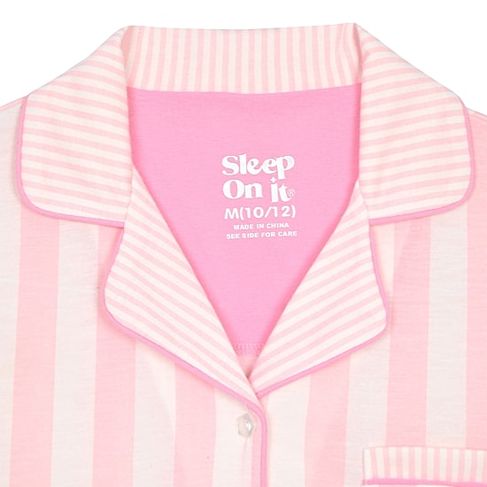Sleep On It Toddler Girls Short Sleeve 2-pc. Pajama Sets