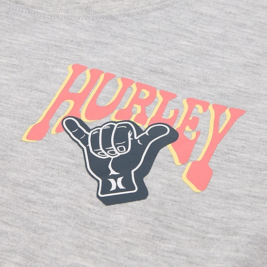 Hurley Big Kid Boys Crew Neck Short Sleeve Regular Fit Graphic T-Shirt