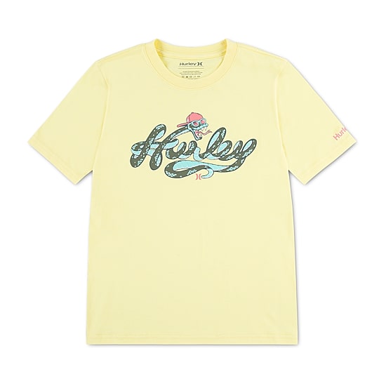 Hurley Big Kid Boys Crew Neck Short Sleeve Regular Fit Graphic T-Shirt