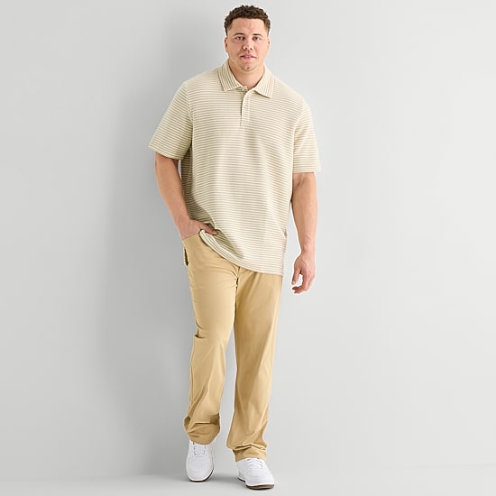 Stylus Big and Tall Mens Regular Fit Short Sleeve Polo Shirt