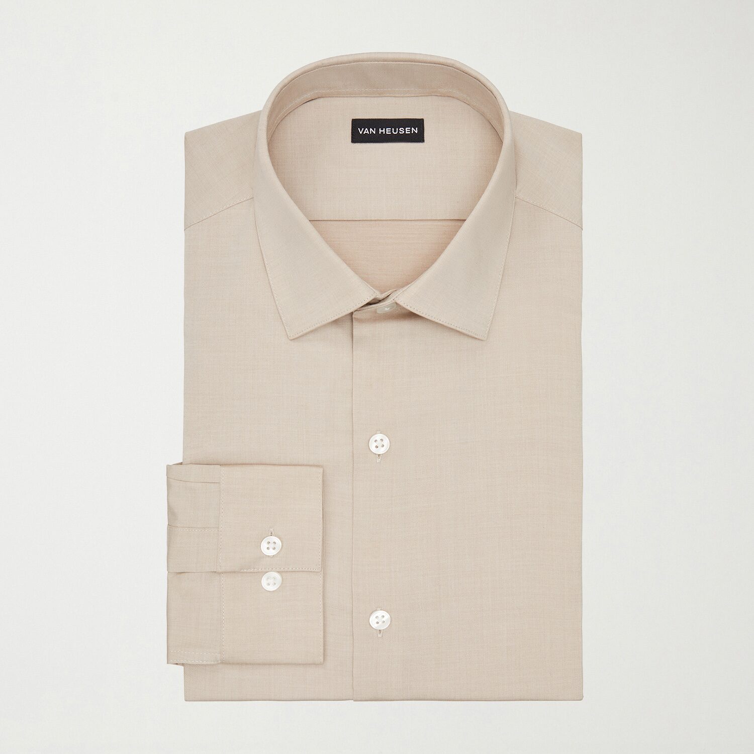 Van Heusen Comfort Performance Mens Slim Fit Stretch Fabric Wrinkle Free Long Sleeve Dress Shirt